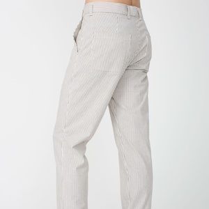 American Apparel Welt Pocket Stripe Pant